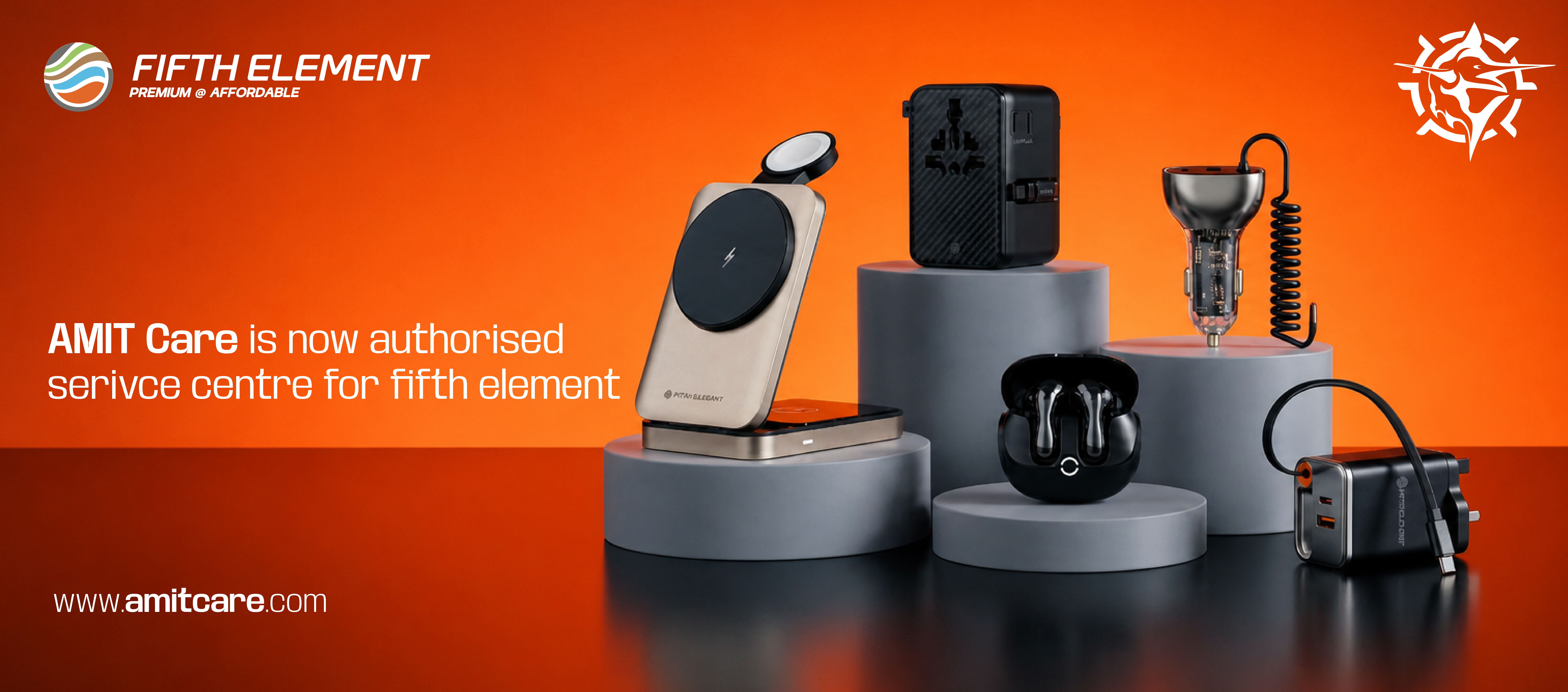 AMIT Care Strengthens Customer Confidence as the Authorized Service Centre for Fifth Element